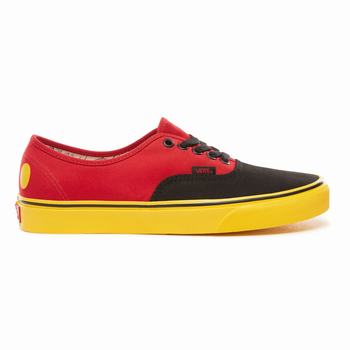 Damske Tenisky Vans Disney x Vans Authentic Červené/Žlté VA59NWGRT